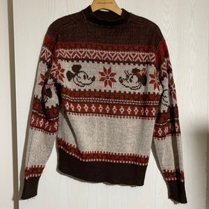 Mickey & Minnie Mouse Vintage Sweater
